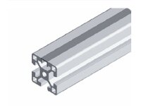 Abdeckprofil grau B-Typ Nut 10, Länge 2 Meter, VPE = 2 Stück