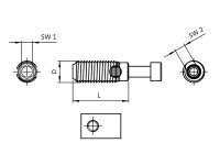 Automatik Verbinder I-Typ Nut 5 inkl. Befestigungssatz