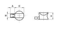 Univerbinder 20 I-Typ Nut 5 , VPE = 10 Stück