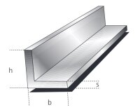 Winkelprofile gleichschenklig 30x30x1,5mm Aluminium EN...