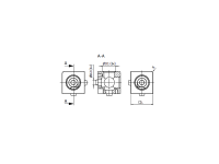 Würfelverbinder 3D 40 I-Typ Nut 8 inkl. 3 Abdeckkappen